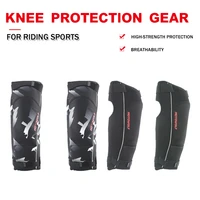 unisex motorcycle reflective soft knee pads leg joint protector outdoor racing anti collision windproof breathable guards gears
