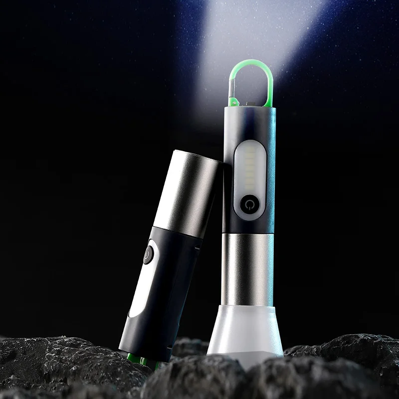 

Multifunctional Bright Flashlight Portable Mini Rechargeable Long Range Outdoor Flashlight outdoor tools