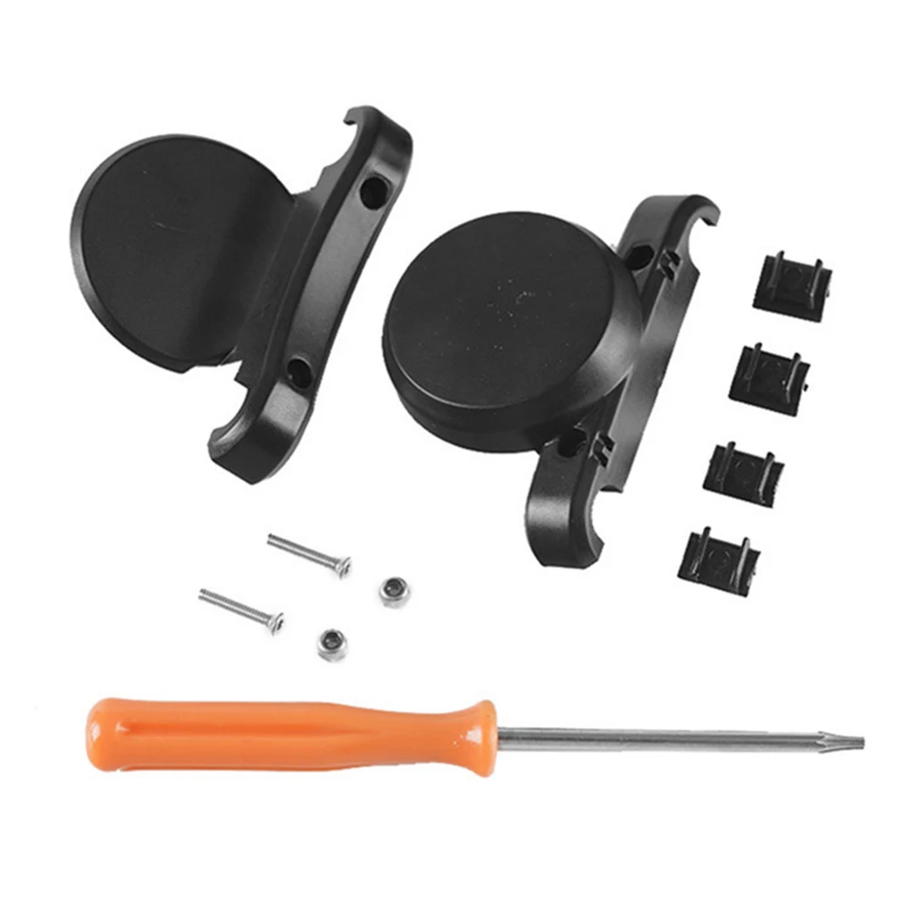 

Bike Rail Holder Upper Cover Garden Indoor 1 Set 10*8*2cm 9g Abs Accessories Anti Theft Hidden Case Replacement
