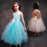 gauze dress childrens piano and violin performance flower girl dress princess dress children flower girl dress children dress