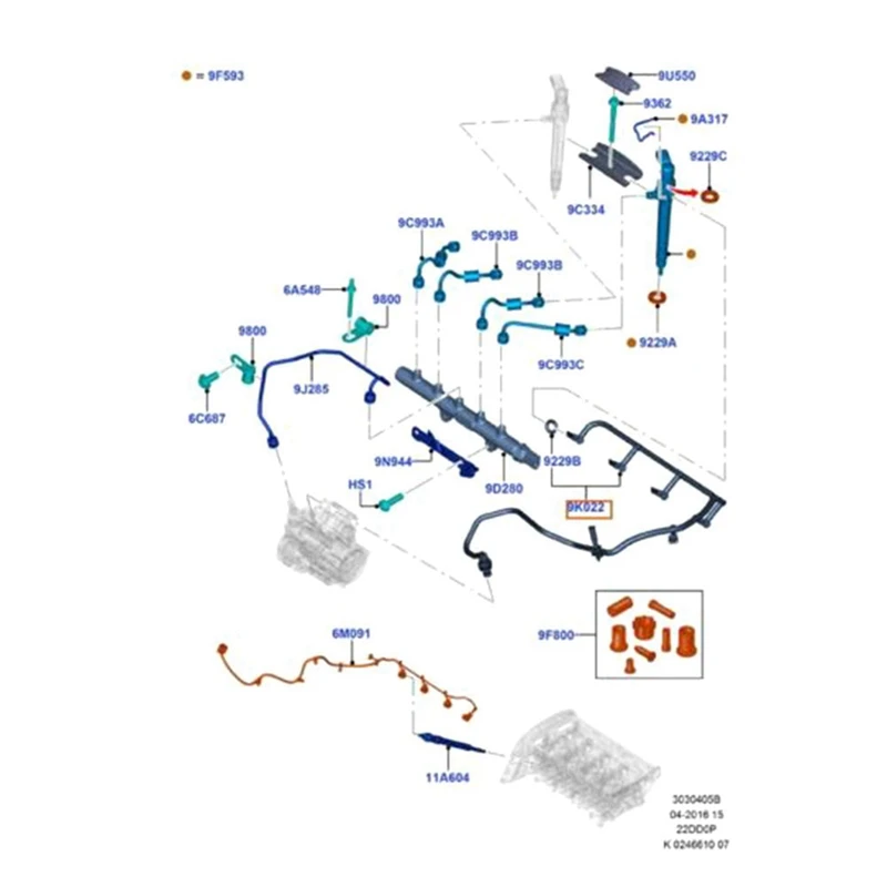 4x быстрое топливное переполнение вытекающая труба для Ford Ranger 2 Mazda BT50 1756563 BB3Q9K022AG