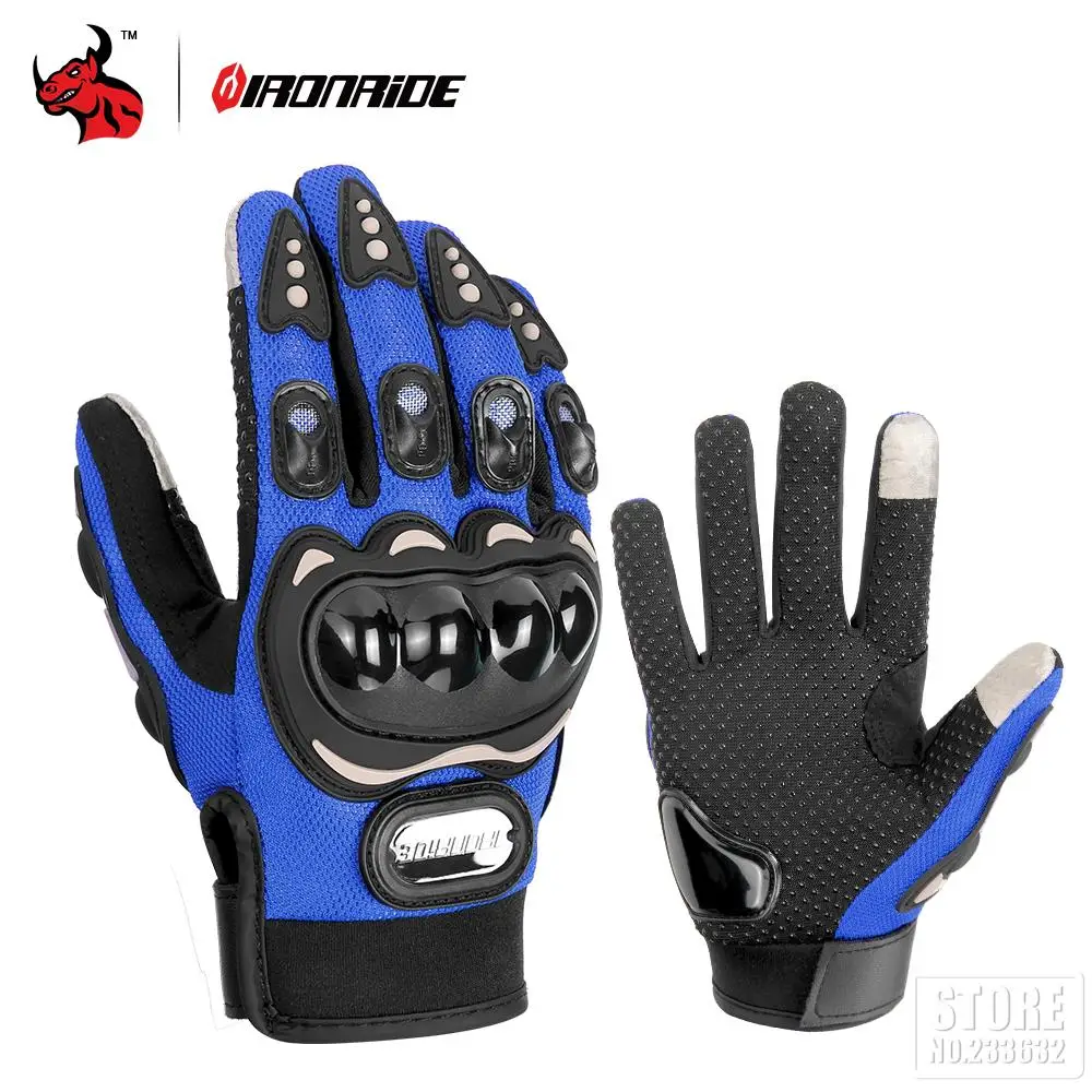 

Summer Spring Motorcycle Gloves Men Gant Moto Motorbike Motocross Racing Riding Gloves Breathable Motorcycle Full Finger Guantes