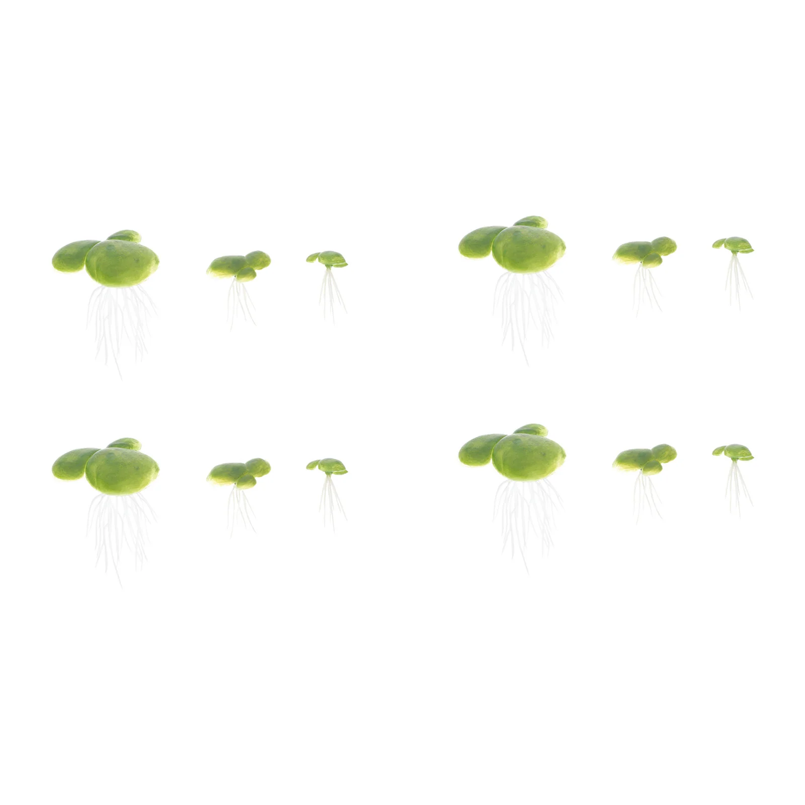 

Duckweedaquariumtank Artificial Floatingfake Simulation Decorpond Mini Landscape Rooted Grass Foliage Decoration Ornament Faux