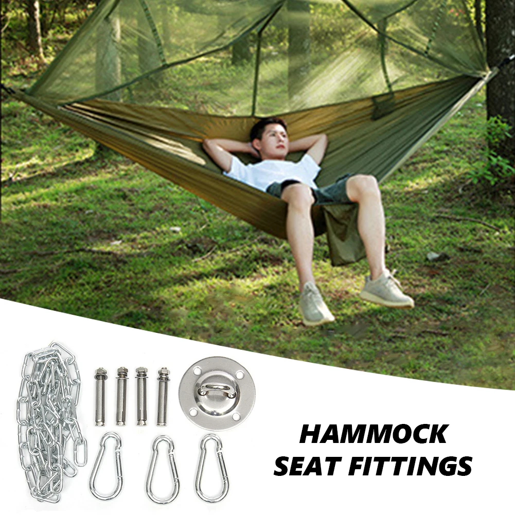 

Stainless Steel Hammock Mount Ceiling Hooks Swing Kit Hangers Hanging Chair Hammock Chair Swing Hanging Belt Kit