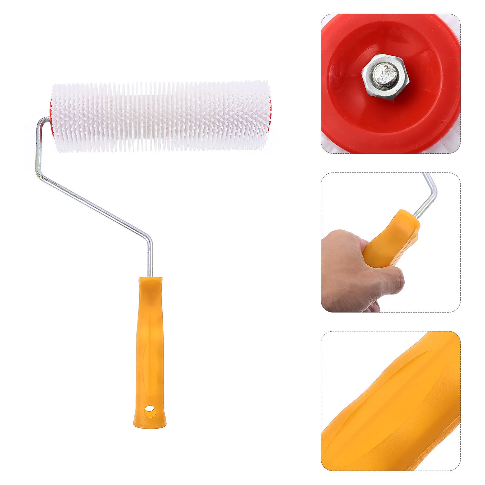 

Brush Self Leveling Defoaming Roller Spiked Cement Floor Nail Screeding Compound