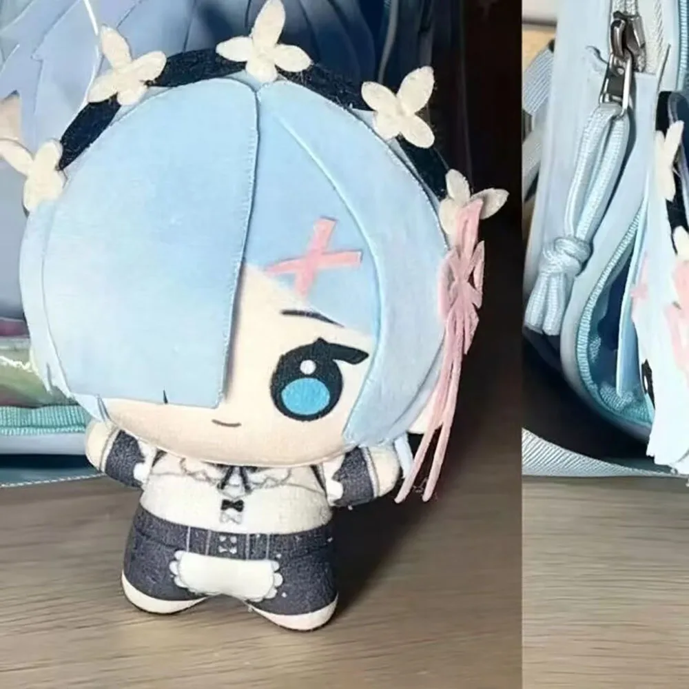 Плюшевая кукла-подвеска Рем из аниме Re:Zero - Жизнь в другом мире с нуля, 10 см, мягкая игрушка, украшение для рюкзака, праздничный подарок (art.: 3920dbc68511a) - 3920dbc68511a