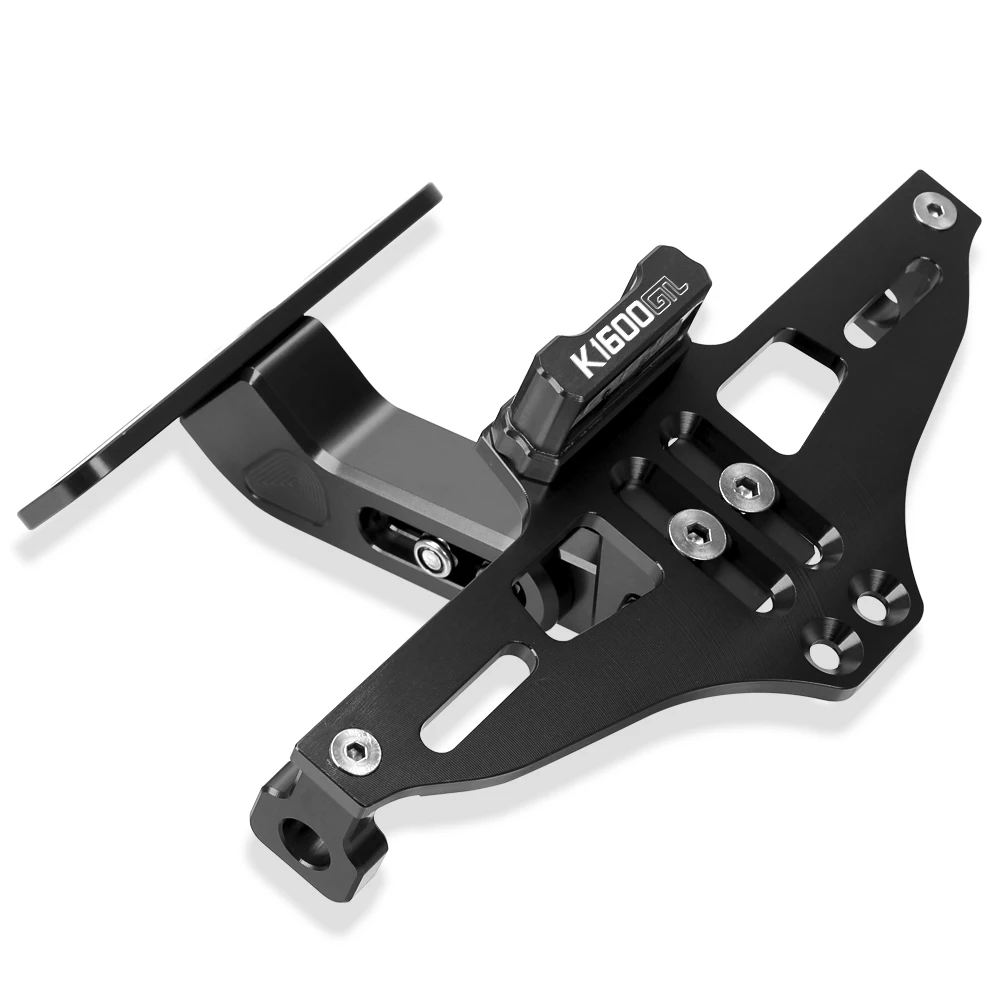 

New For BMW K1600GTL K 1600 GTL 2011-2018 2017 2016 2015 2014 2013 Motorcycle Rear License Plate Bracket Mount Holder With Light