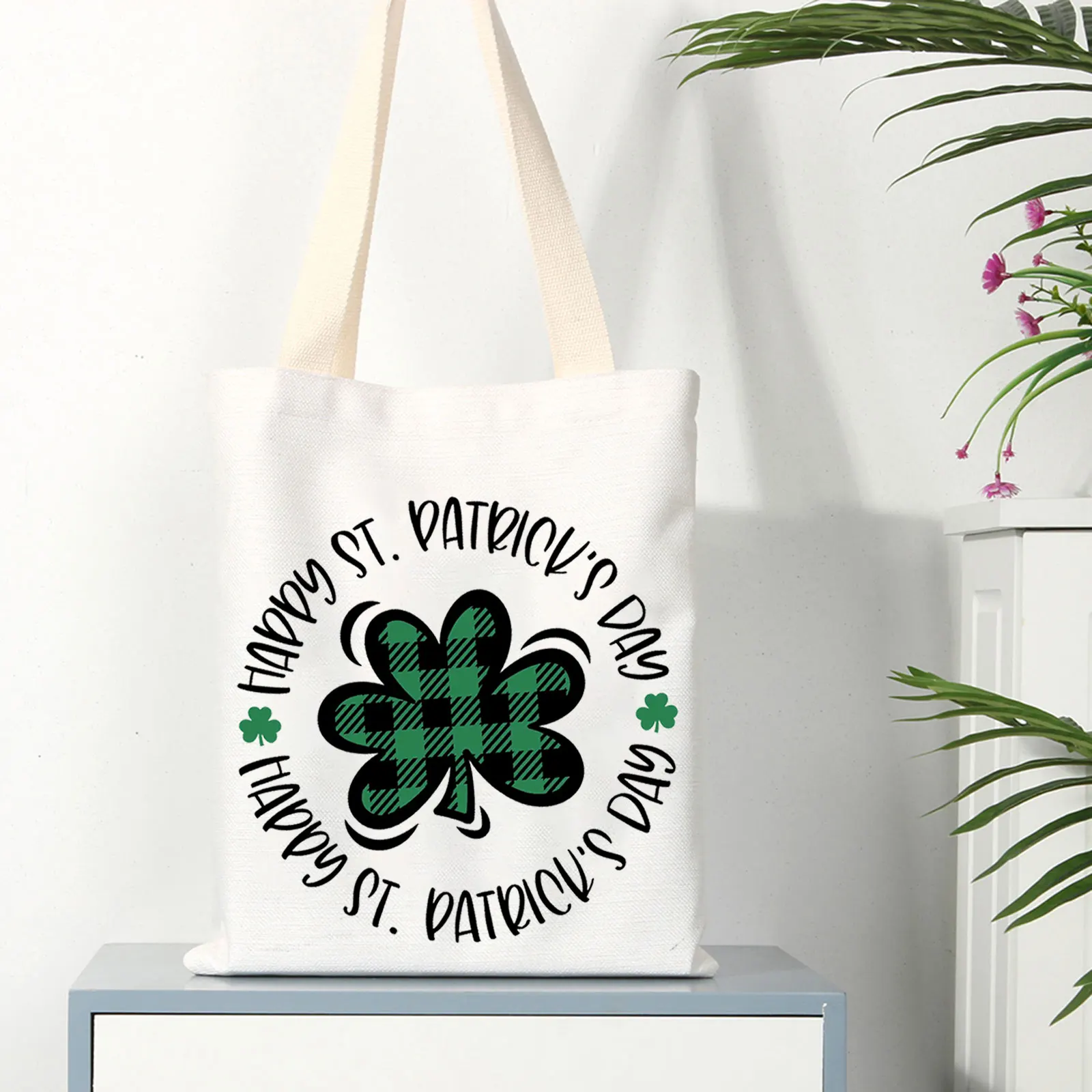 

Fashion Women Canvas Shoulder Bag Shopping Bag Large Capacity Travel Handbags Female Exquisite Shopping Bag