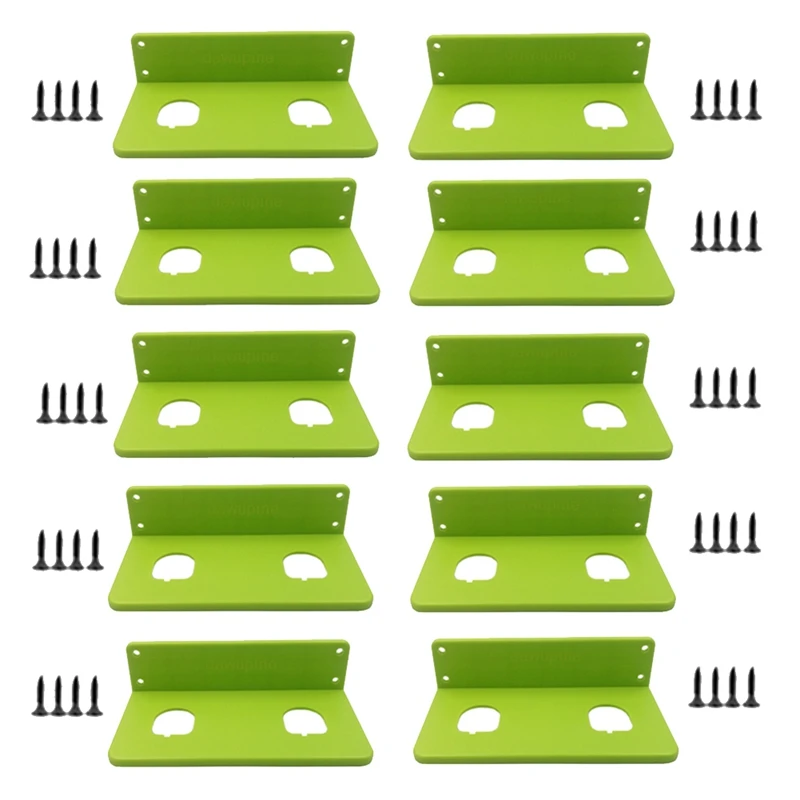 

Lithium Ion Battery Bracket Suitcase For The Power Tool Storage Accessories 10Pcs For Ryobi Battery Hanger Holder