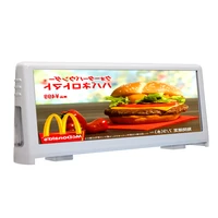 p4mm p5 p6mm vehicle top car roof led taxi advertising display