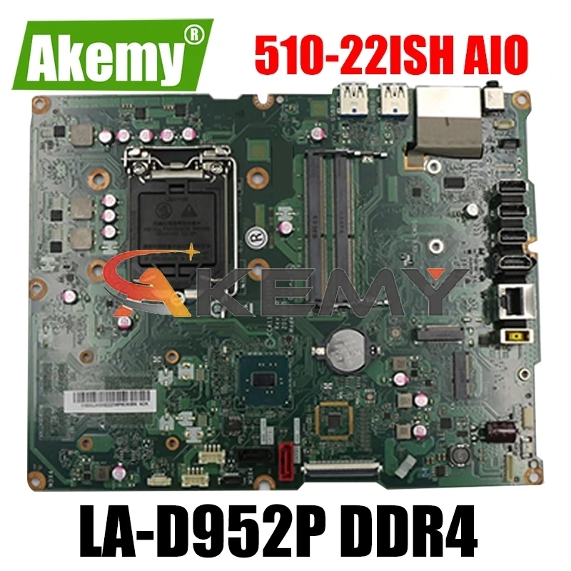 

High quality For Lenovo 510-22ISH AIO Motherboard CCA11 LA-D952P 00UW358 00UW359 DDR4 MB 100% Tested Fast Ship