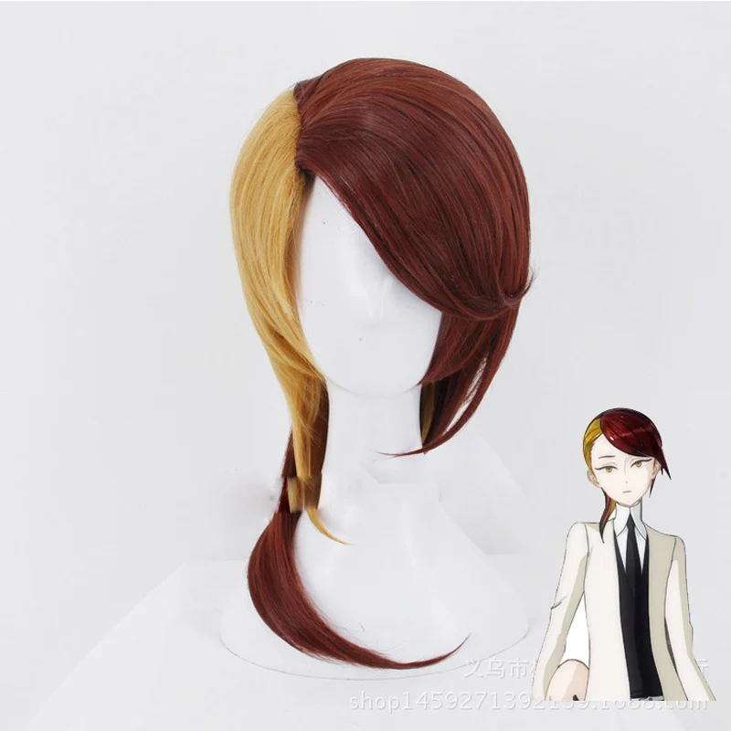 

Anime Land of the Lustrous Rutile Wig Cosplay Costume Houseki no Kuni Men & Women Synthetic Hair Halloween Party Role Play W