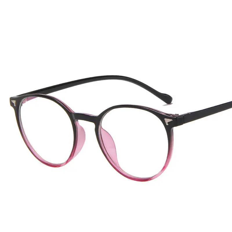 

Classic Round Glasses Frame Female Optical Men Women Plastic Vintage Retro Clear Lens Eyeglasses Frame Male Oculos De Grau