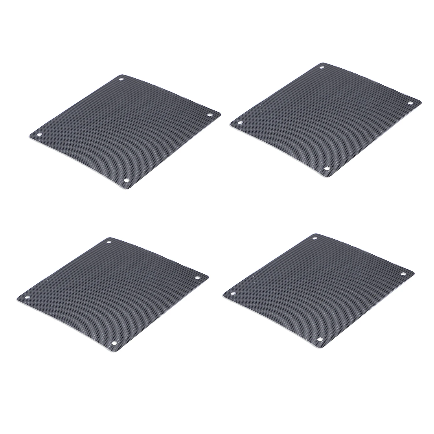 

6Pcs Computer Mesh PVC PC Case Fan Cooler Dust Filter Case Dustproof Cover Chassis Dust Cover