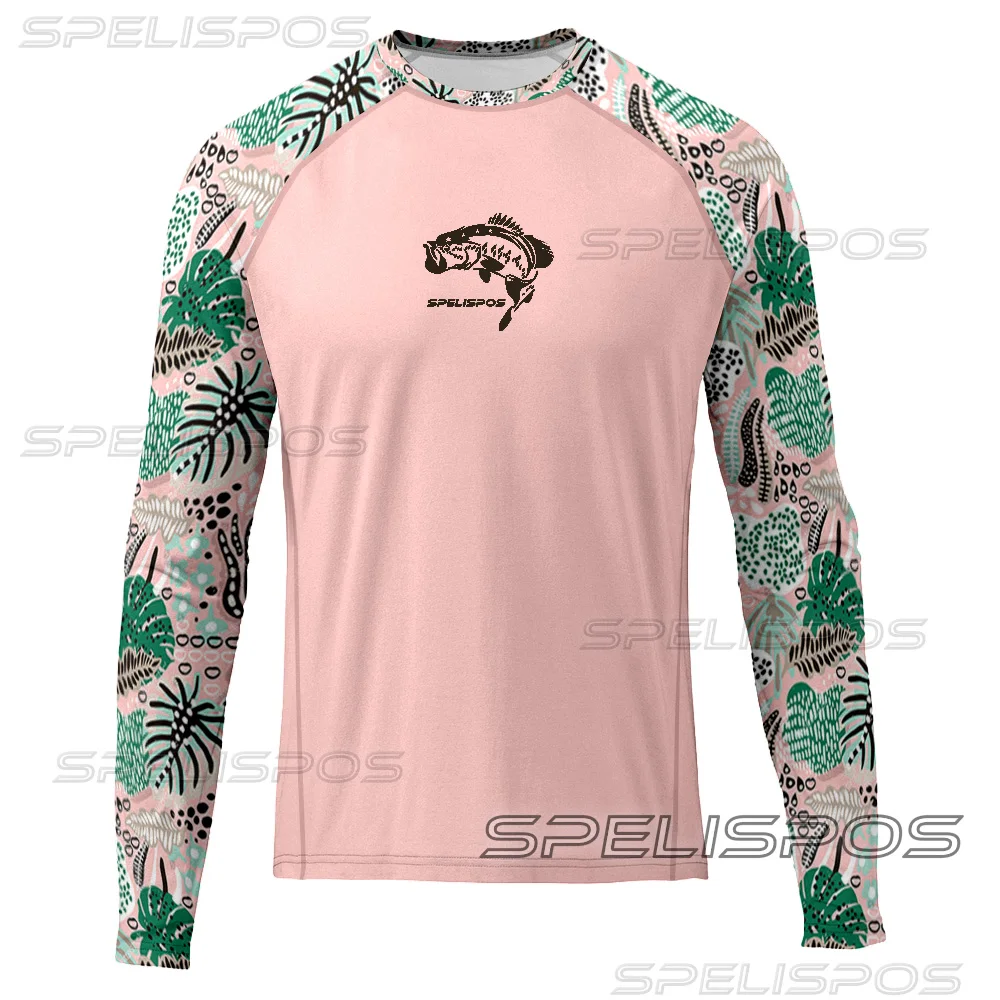 

SPELISPOS Latest Fishing Shirt Long Sleeve UV Protection Fishing Clothing Outdoor Men Summer UPF 50+ Apparel Performance Tops