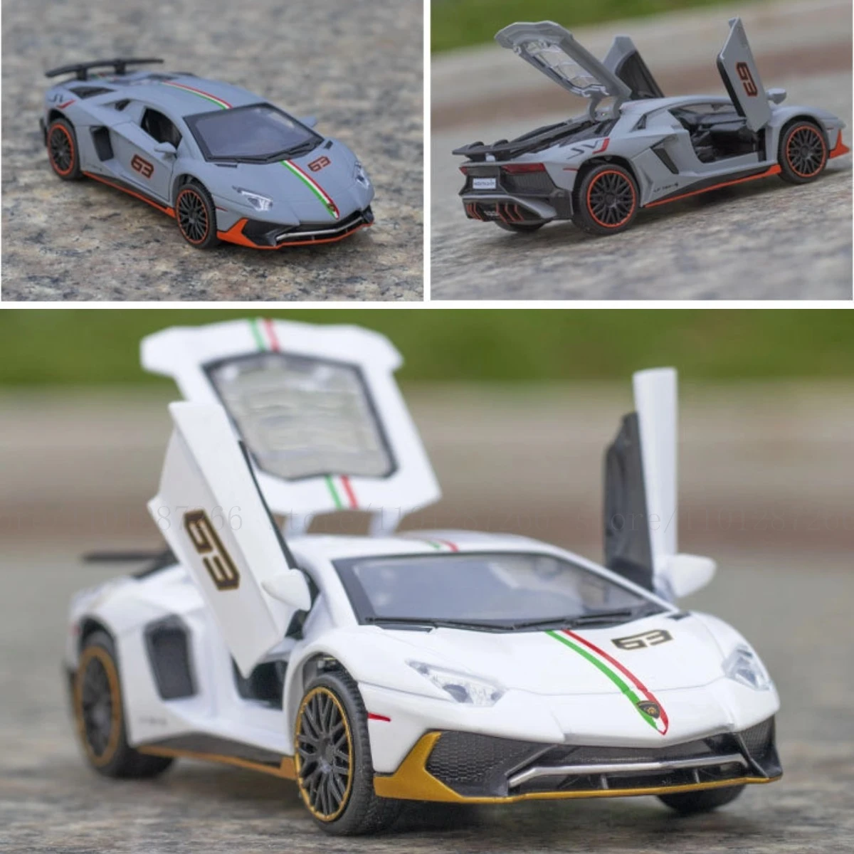 1:32 автомобиль Ford F150 Pullback игрушка с подсветкой звук двигателя литый под давлением