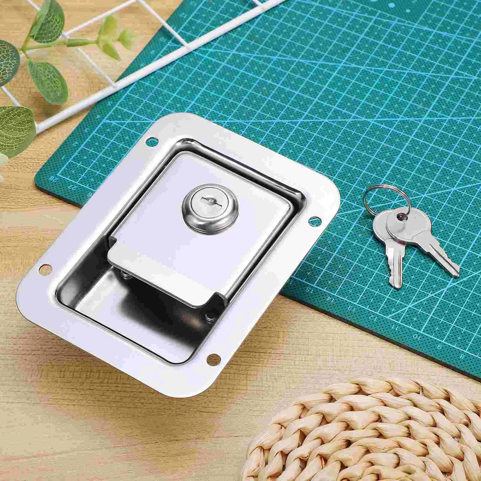 Прицеп Cerradura Дорожный дверной замок Крепление отсека Ручки Ящик для инструментов