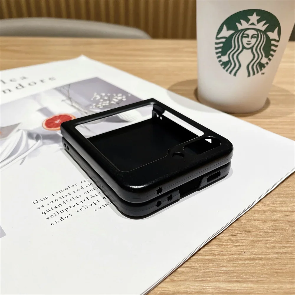Чехол Z Flip6 Ультратонкий тонкий матовый чехол для Samsung Galaxy Flip 6 5 4 3 PP Складная