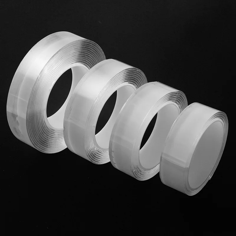 

Universal Tape Strong Transparent Magic Sticker Kitchen Bathroom Home Decoration Washable Double-Sided Monster Nano Tape