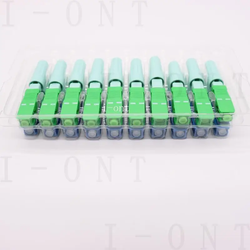 FTTH SC APC Optical fibe quick connector SC FTTH Fiber Optic Fast Connector Embedded High Quality SC APC