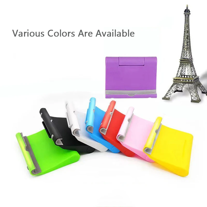 

Desk Phone Holder Foldable Desktop Stand Universal Bracket For Smartphone Tablet Desktop Holders Non-slip CellPhone Mount