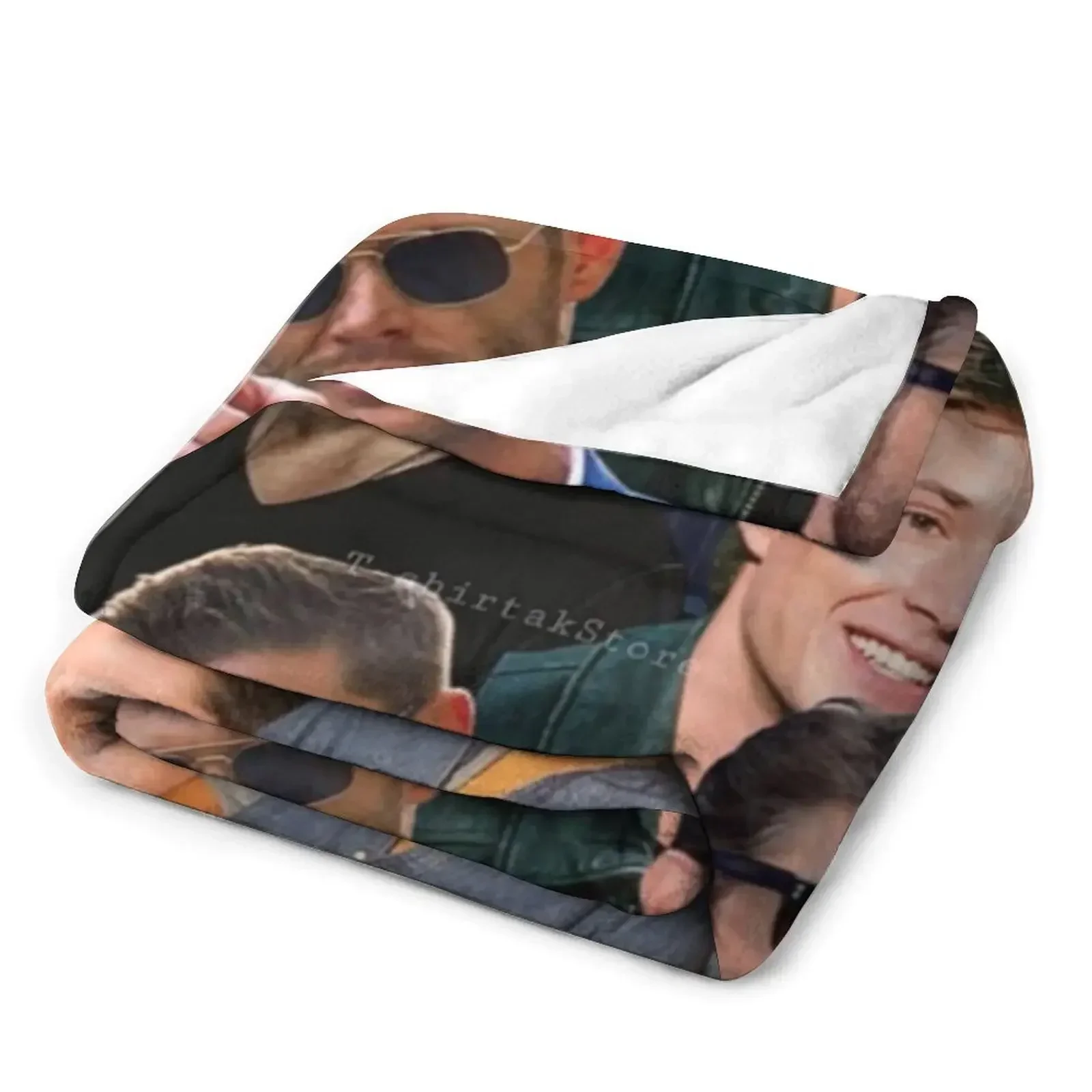 Jensen Ackles фотоколлаж пледы гигантский диван фланелевая ткань утяжеленные одеяла