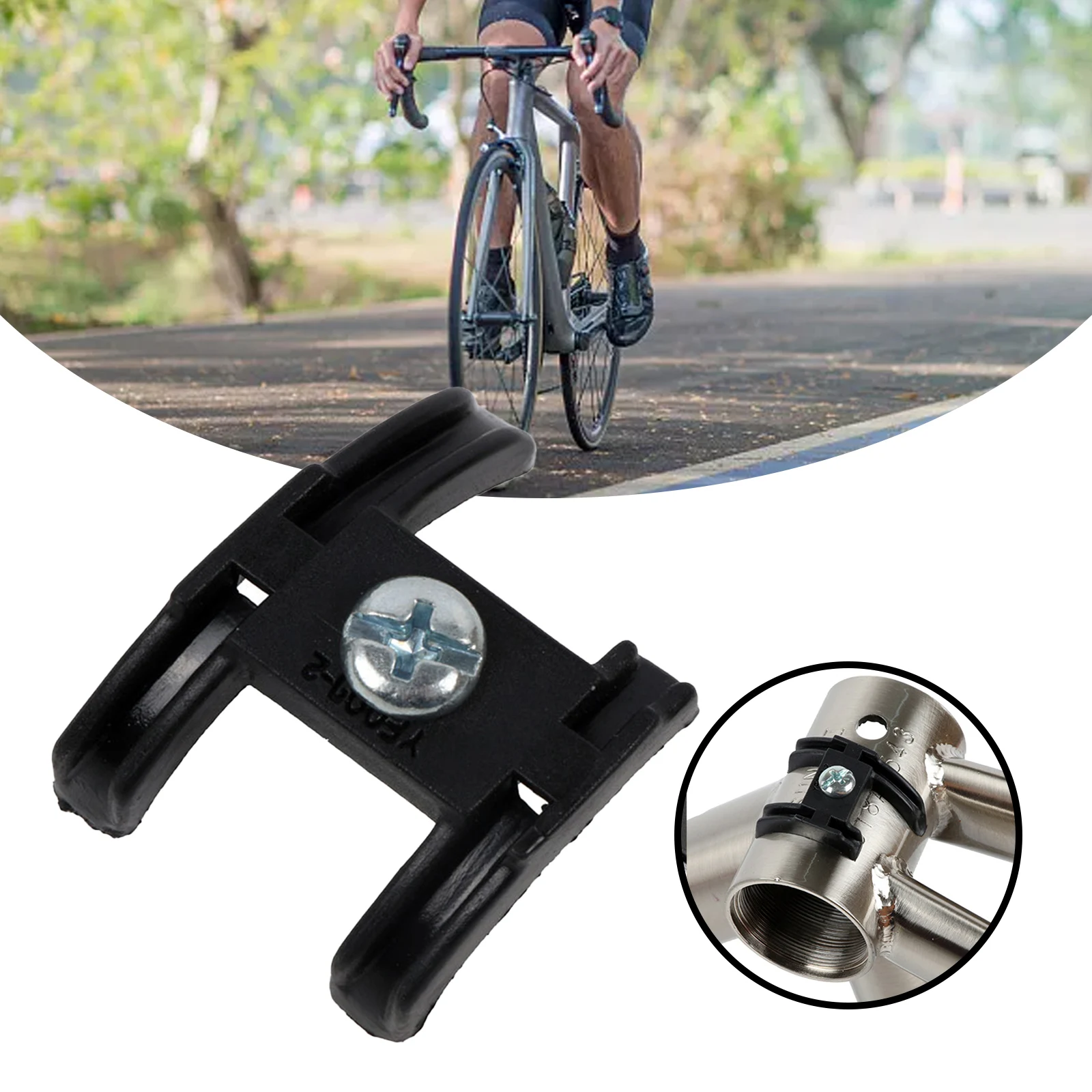 

Двойное крепление позволяет точно регулировать кабели вокруг 5-ступенчатого троса переключателя велосипеда анти-износ A D