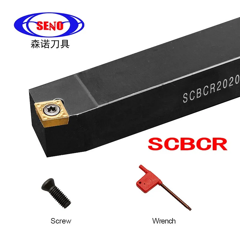 

1 pc CNC Tool Lathe Tool Holder Cylindrical Turning Tool SCBCR0808D06 SCBCR1212F06 SCBCR2020K06 For CNMG Inserts