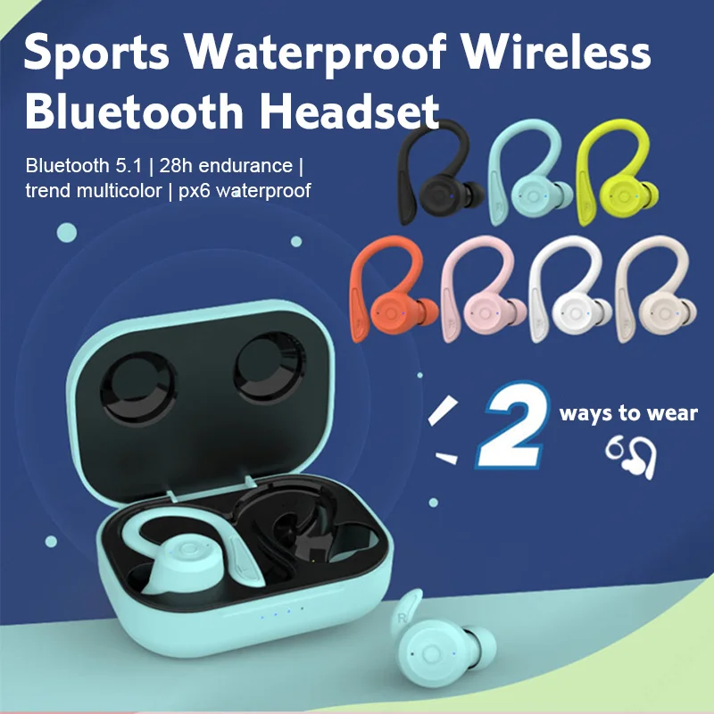 

TWS-стереонаушники с поддержкой Bluetooth 5,1 и защитой класса IPX5