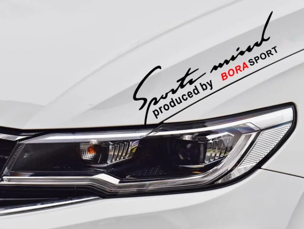 1 шт. Светоотражающая наклейка на капот автомобиля Volkswagen VW Bora