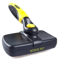 bonve pet brush dogs cats comb pets remove and remove hair with stainless steel spikes pet grooming dog hair remover cat comb