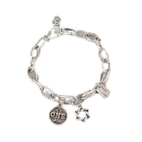 coin david star bracelet women fashion jewelry jewish gift