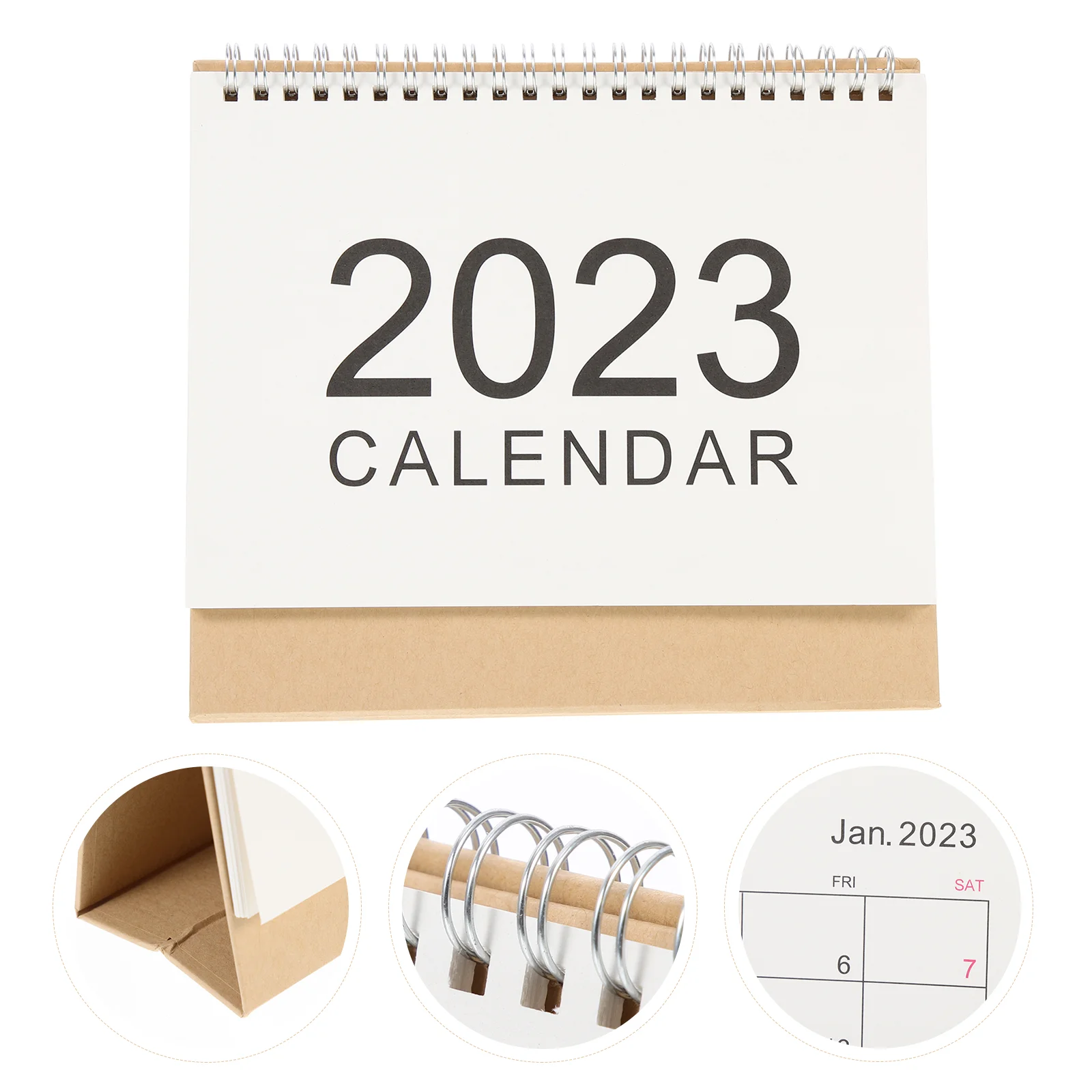 

Calendar Desk Desktop Office Standing Monthly Table Schedule Stand 2023 Up English Recording Month Simple Planner Planing