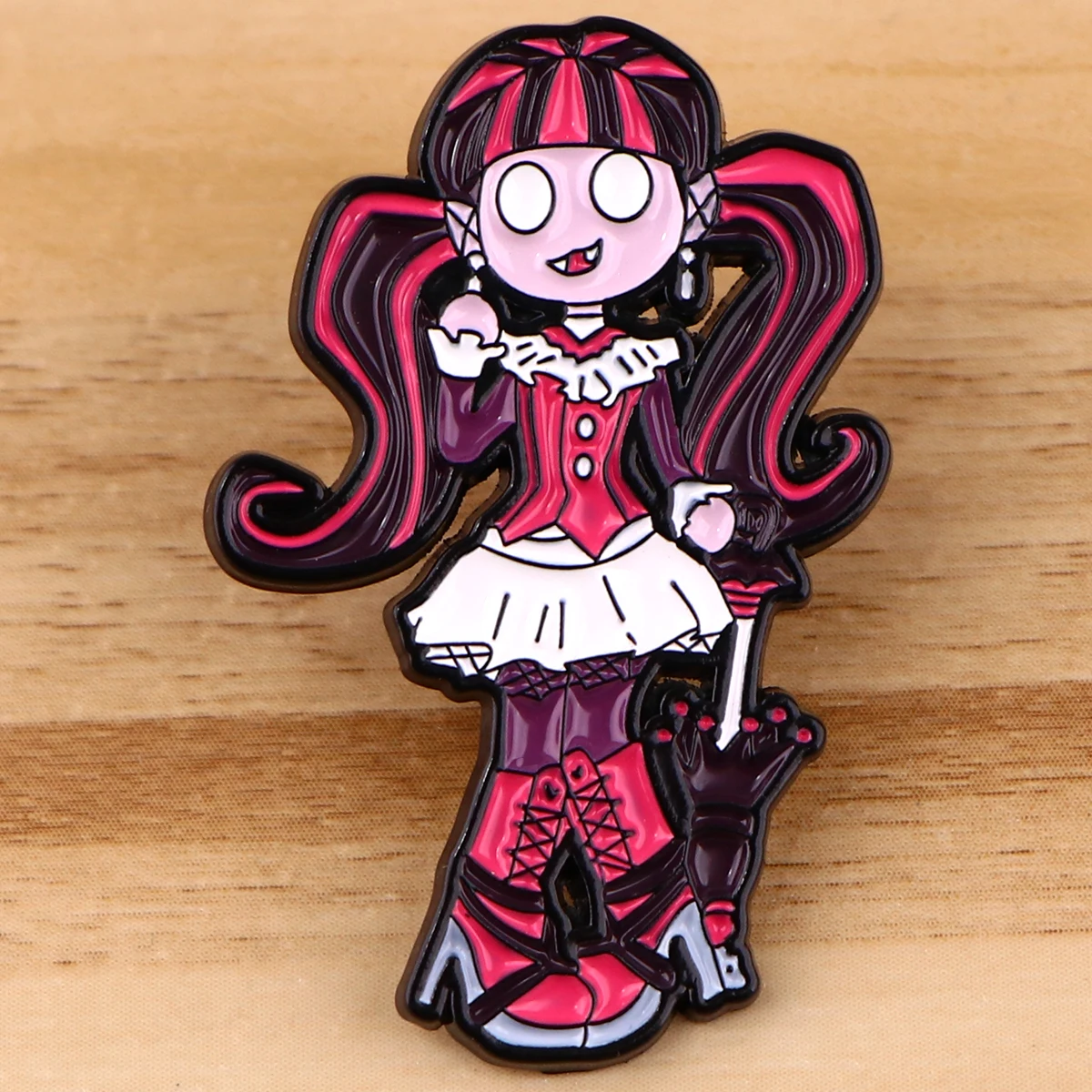 Женская эмалированная брошь для рюкзака значок на булавке