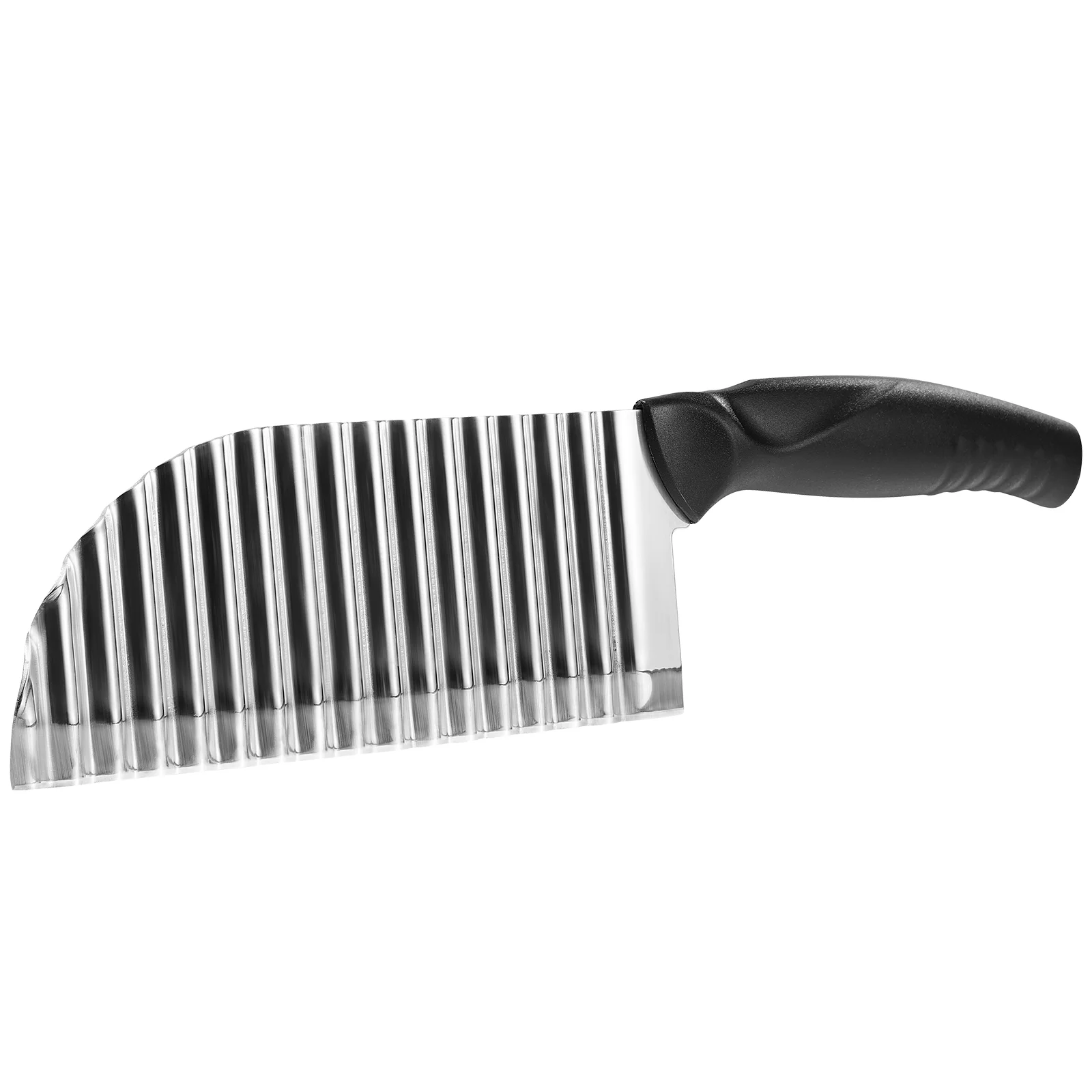 

1 Pc Crinkle Chip Wavy Vegetable Slicer French Fry Crinkle Stainless Steel Crinkle French Fry Slicer