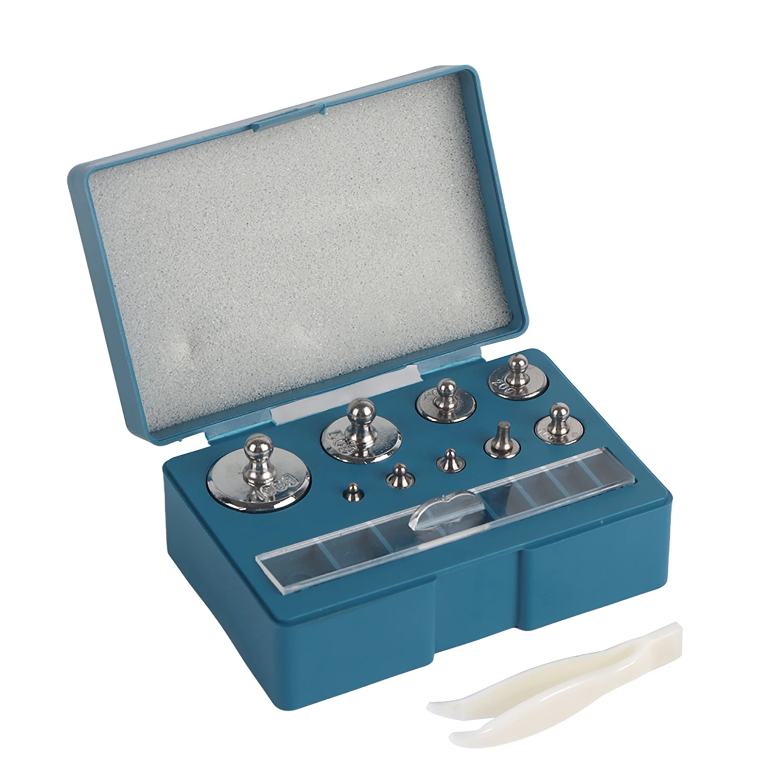 

Набор калибровочных гирь 17 шт., 10 мг-100 г