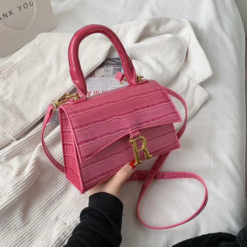 

2021 summer new fashion shoulder bag lady small handbag casual messenger bag stone pattern lady bag mobile phone bag wallet