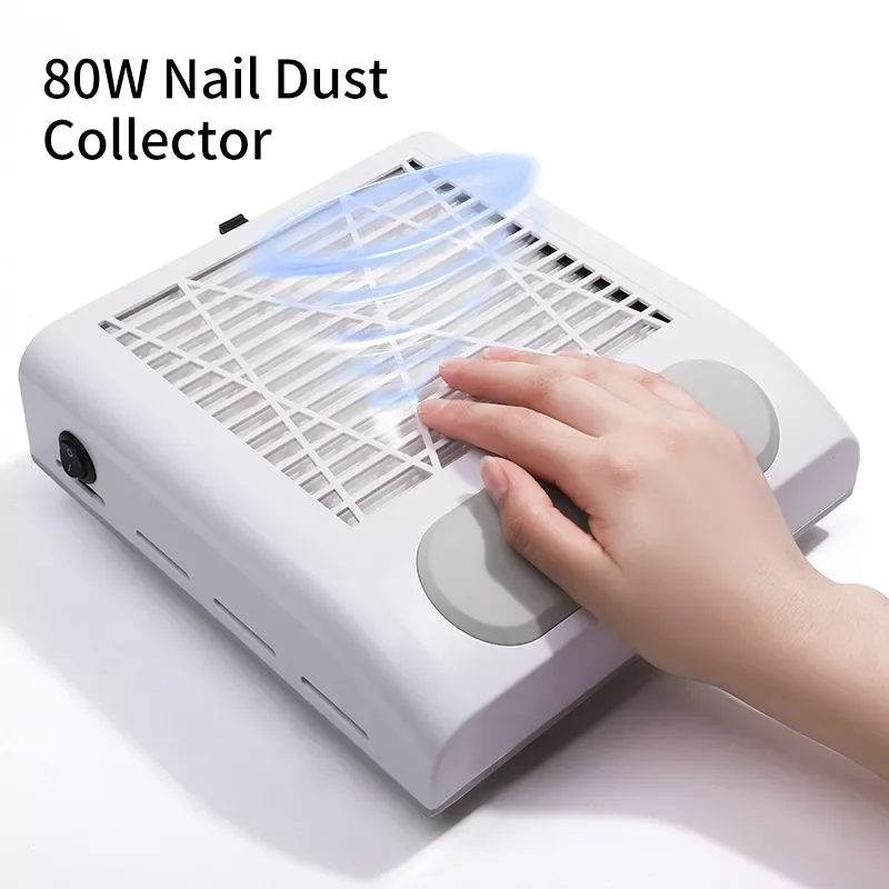 

NEW2023 Extractor Fan For Manicure Nail Dust Vacuum Cleaner Collector Gel Nails Reducer Professional Aspirator Absorber Sucker A
