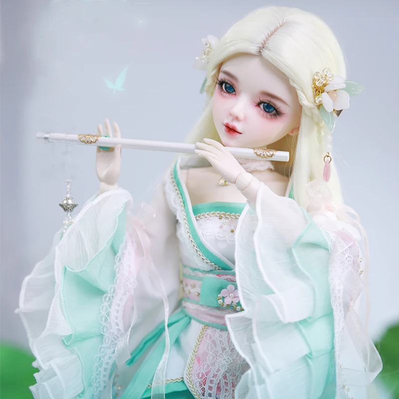 Boneca Fox fantasia para meninas designer de maquiagem bola articulada corpo completo com roupas da moda sapatos e peruca 60