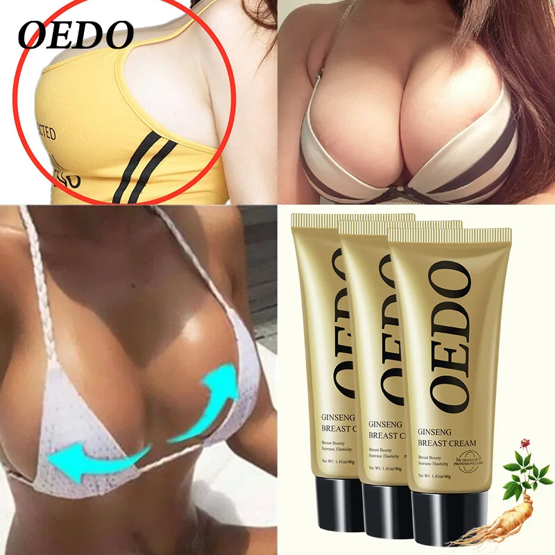 

3PCS Ginseng Breast Enhancement Cream Breast care Enlarge chest Enhance elasticity Sexy body Increase Elasticity Fuller breasts