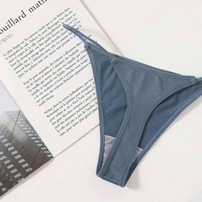 Бесшовные женские трусики стринги нижнее белье женское с низкой посадкой