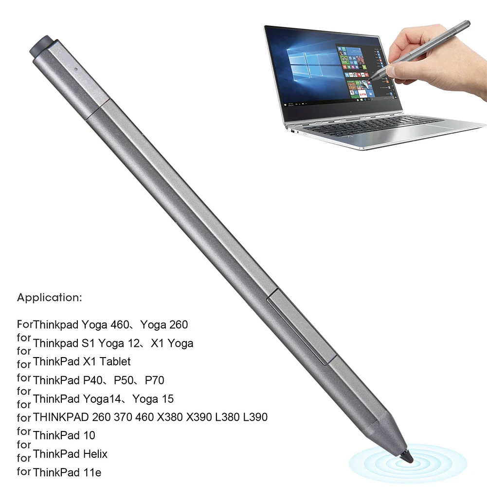 

Стилус Сенсорный 4096 для Lenovo Thinkpad Yoga 730/720/900s MIIX 4/5 MIIX 510/700/710/720 для планшета ThinkPad X1/P40 P50 P70