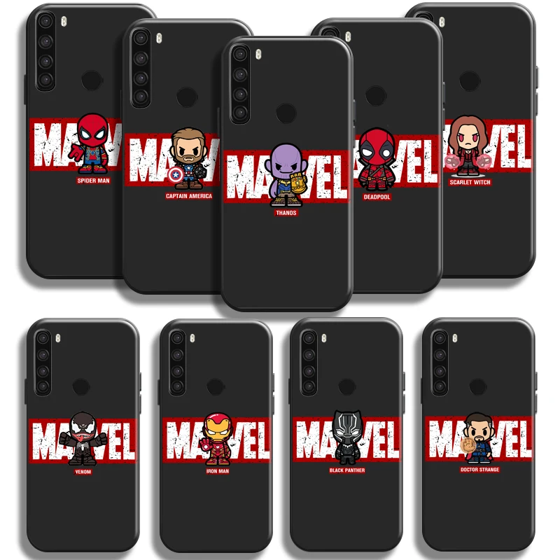 

Avengers Marvel Logo Phone Case For Xiaomi Redmi Note 8 8T 8 Pro For Redmi 8 8A Funda Soft Back Carcasa Silicone Cover