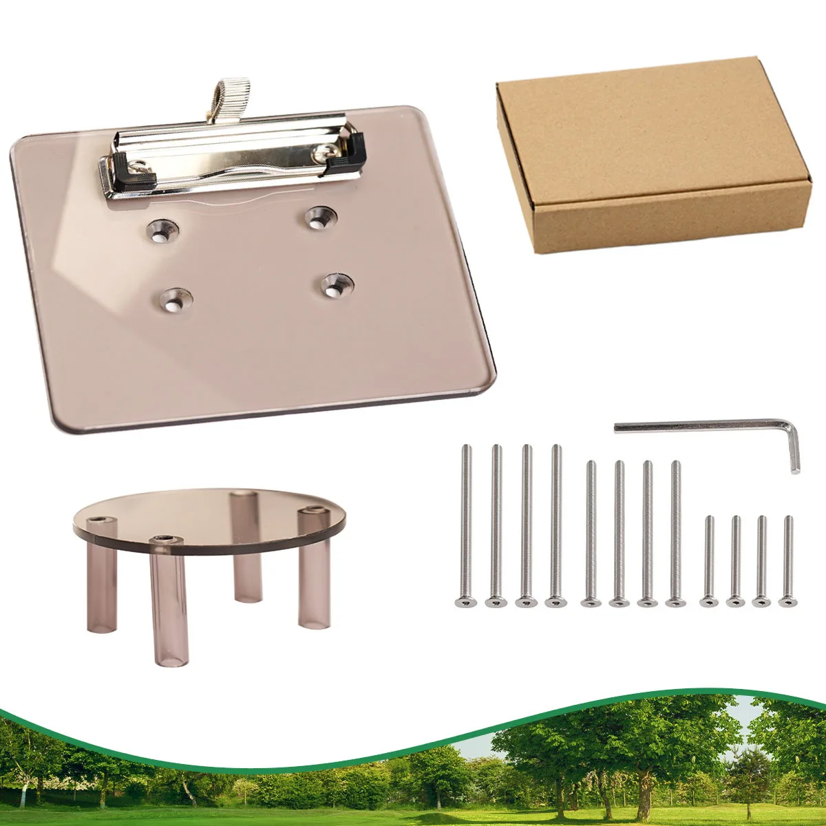 Акриловый держатель для карточек на руле толщиной 5 мм карточка гольфа YAMAHA-EZGO Club