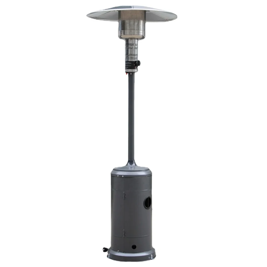 

Standard Flame Patio Gas Heater with CE approval, black patio heater