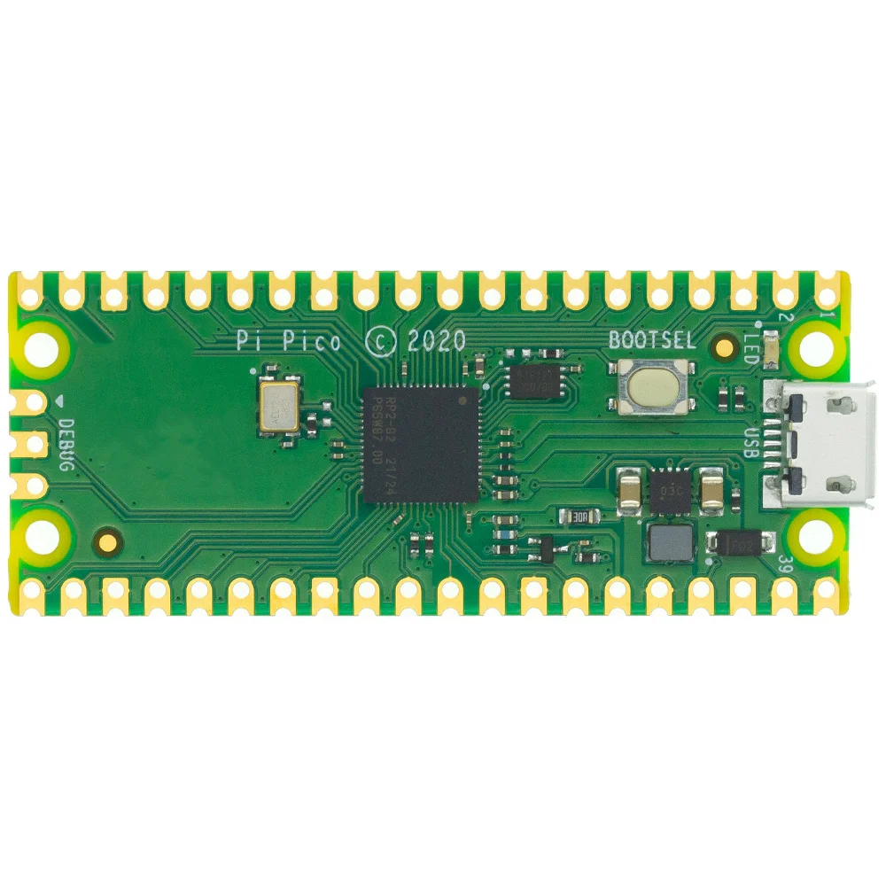 Raspberry Pi Pico Board RP2040 TYPE-C / MICRO Dual-Core 264KB ARM микрокомпьютеры с низкой мощностью