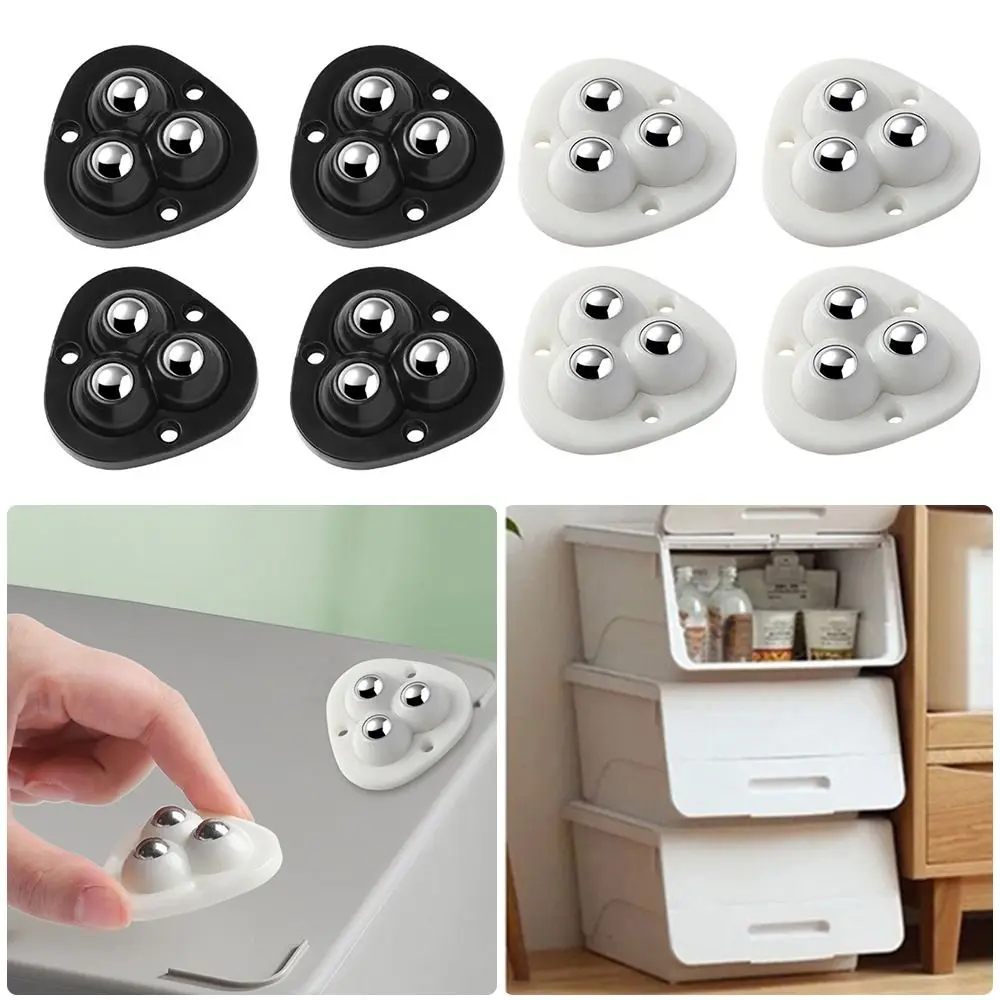 

Universal Wheel Mini Swivel Casters Self Adhesive Pulley Paste Casters 360º Universal Wheels Adhesive Universal Wheel