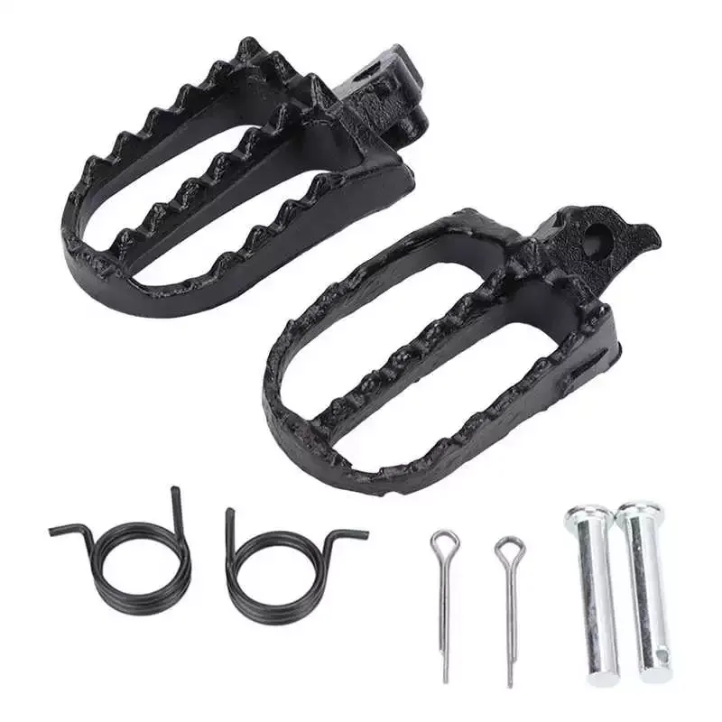 

Foot Pegs High Hardness Simple Installation 8mm/0.31in Foot Pedal for Motocross for 50cc 70cc 90cc 110cc 125cc Dirtbike