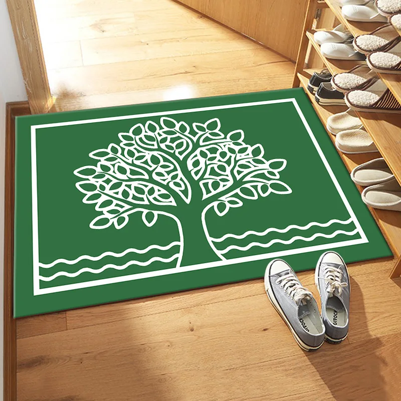 

Chinese Traditional Culture Taoist Fengshui Carpet Corridor Entrance Door Mat Non-Slip Rug Five-Element Printed Floor Mat