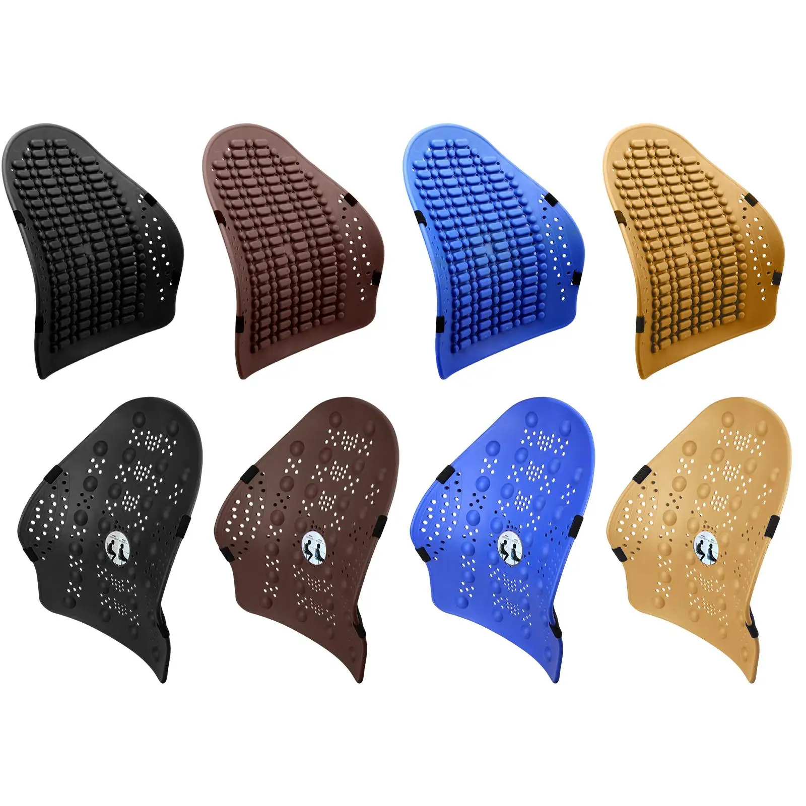 Подушка для спины автомобиля подушка поддержки регулируемые ремни эргономичная